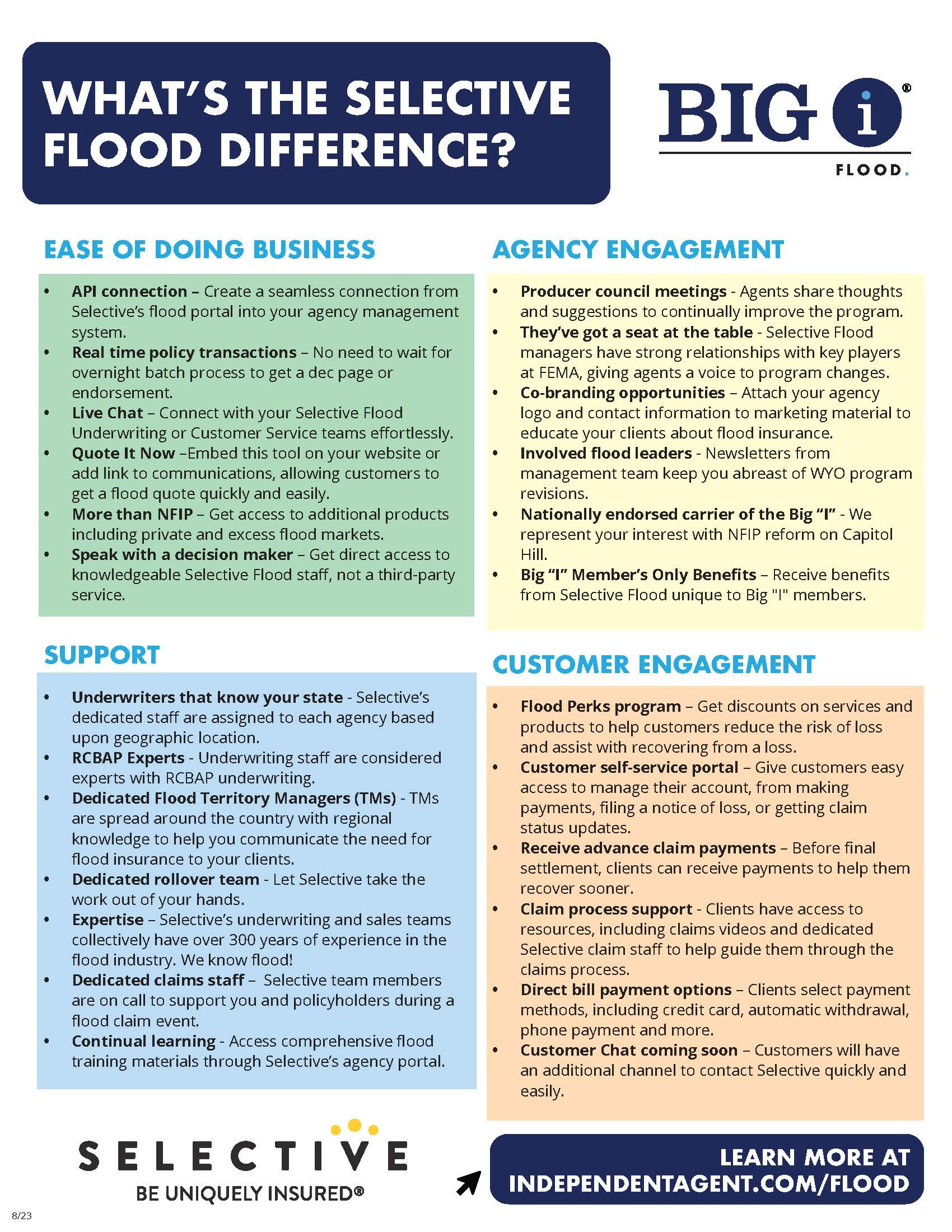 Why Selective Flood